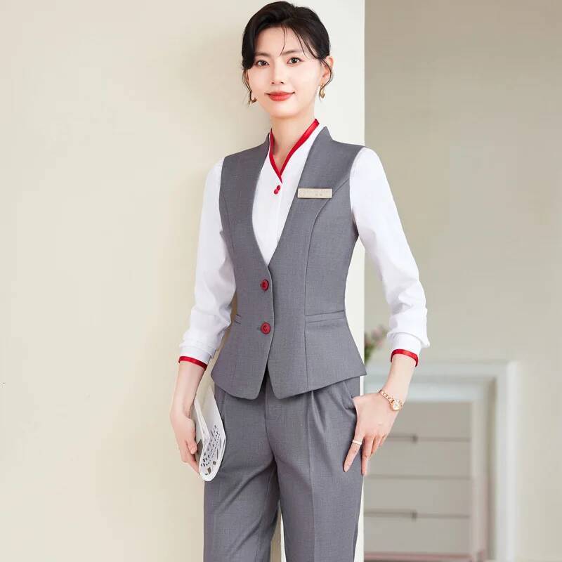 Women Formal Wear For Interview - Formelle Hosenanzüge in Übergröße 5XL, elegante