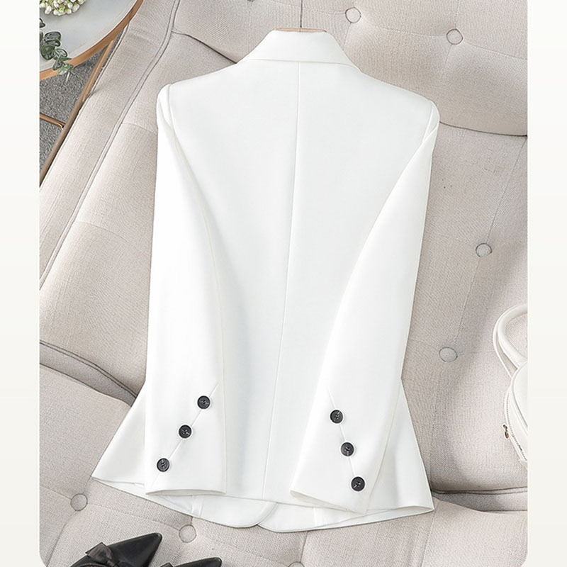Women Formal Wear Black And White - 2023 neue Frühling Herbst Weiß Schwarz