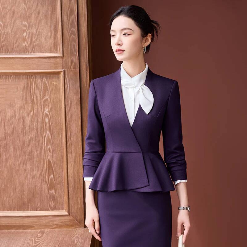 Women Formal Wear For Interview - Hochwertiger Stoff für Damen, formelle Business-Anzüge