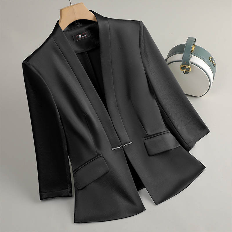 Women Formal Wear Black And White - Professionelle Frauen Schwarz Weiß Blau Blazer
