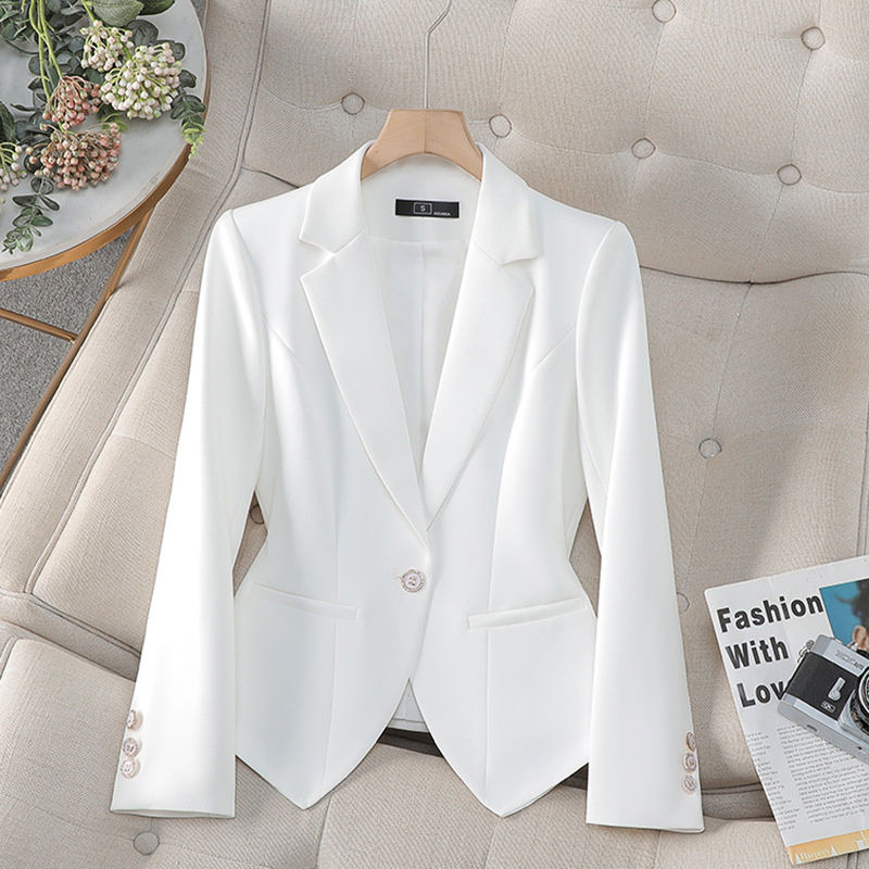 Neue Modische Damen-Blazer in  – Women Formal Wear Black And White Bewertung und Preis