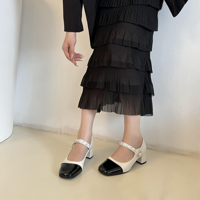 2026 Perlenverschluss-Pantolet – Formal Women Daily Wear Slippers Bewertung und Preis