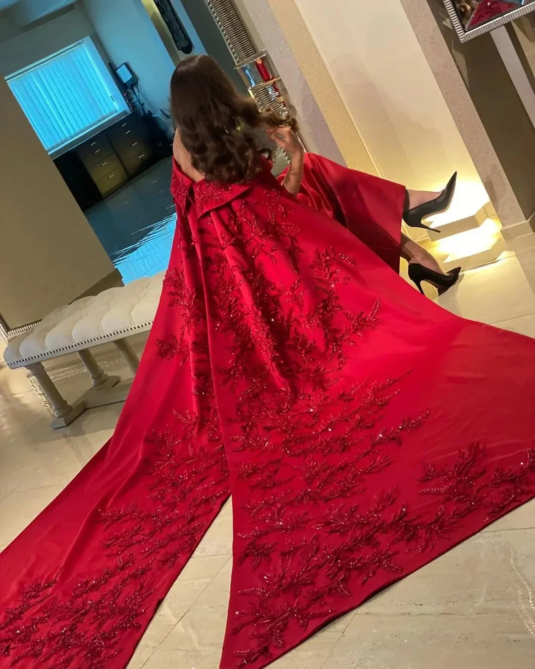 Angepasst Knöchel Länge Mantel – Women Formal Wear For Party Bewertung und Preis