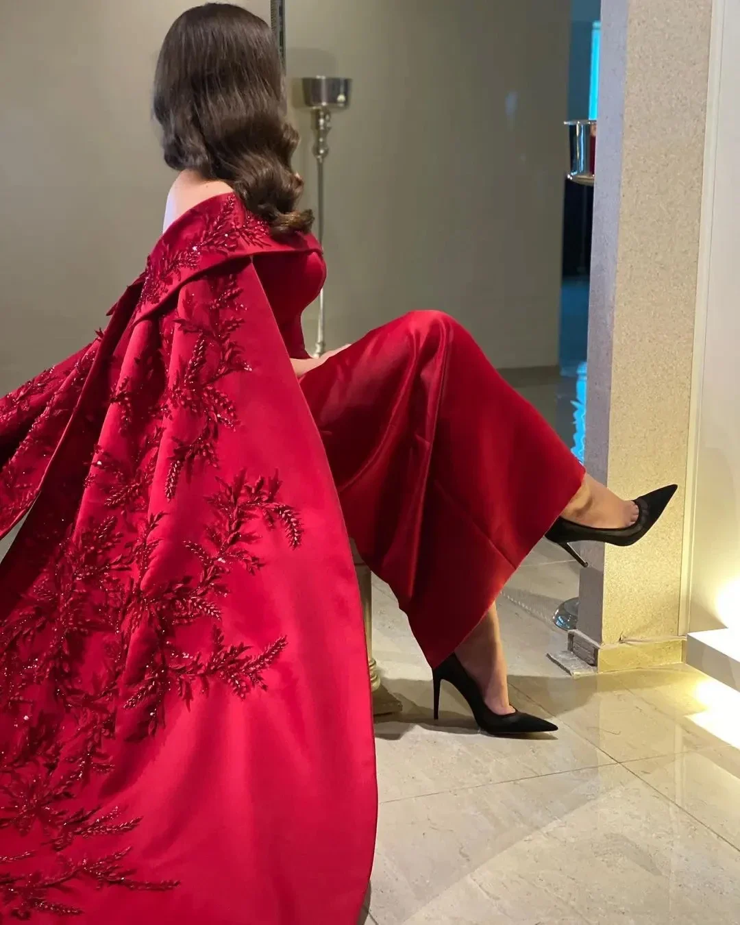 Angepasst Knöchel Länge Mantel – Women Formal Wear For Party Bewertung und Preis