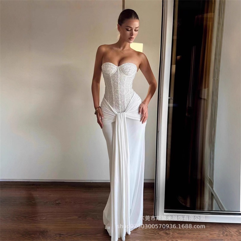 Glitzer-Pailletten-Damen-Absch – Women Formal Wear For Party Bewertung und Preis
