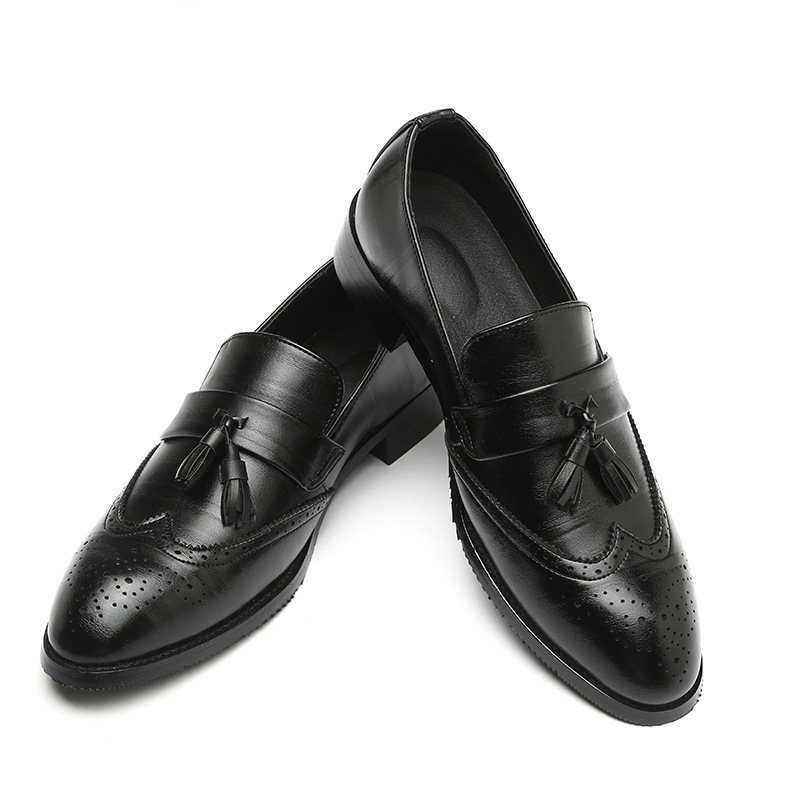 Klassische Herren-Leder-Quaste – Formal Wear Women'S Loafers Bewertung und Preis