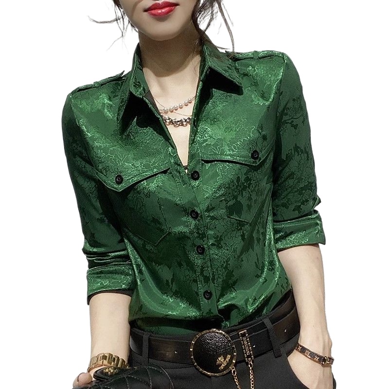 Weibliche Tops Frühling und He – Women'S Green Formal Wear Bewertung und Preis