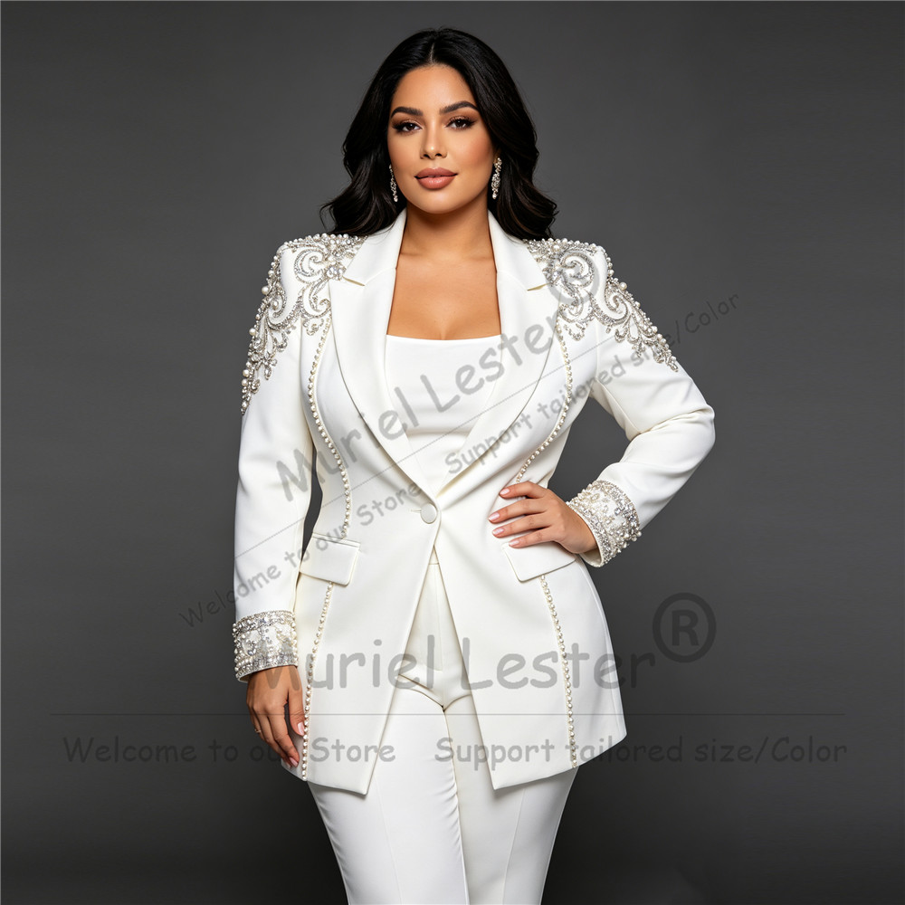 Handgefertigter Damenanzug ode – Blazer Set Women Formal Bewertung und Preis