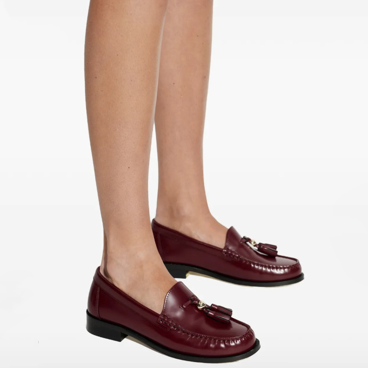 Damen Lackleder-Quastenloafer  – Formal Wear Women'S Loafers Bewertung und Preis