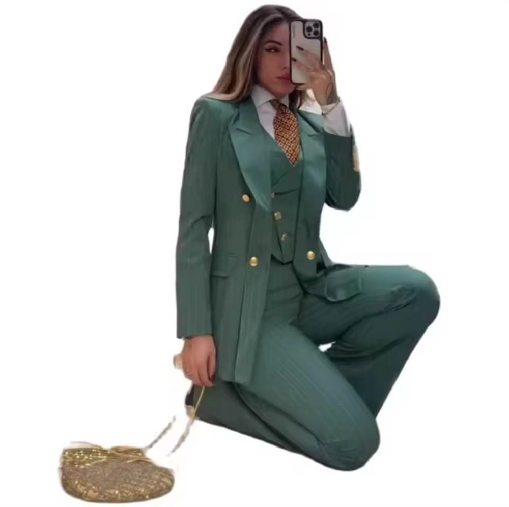Mode Marineblau Gestreiften Fr – Women Formal Wear Trousers Bewertung und Preis
