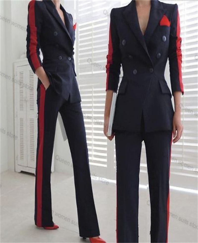 Rot Schwarz Herbst Frauen Anzu – Women Formal Wear Trousers Bewertung und Preis