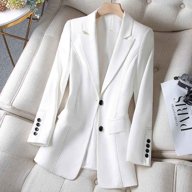 Neue modische Damen-Blazer in  – Women Formal Wear Black And White Bewertung und Preis