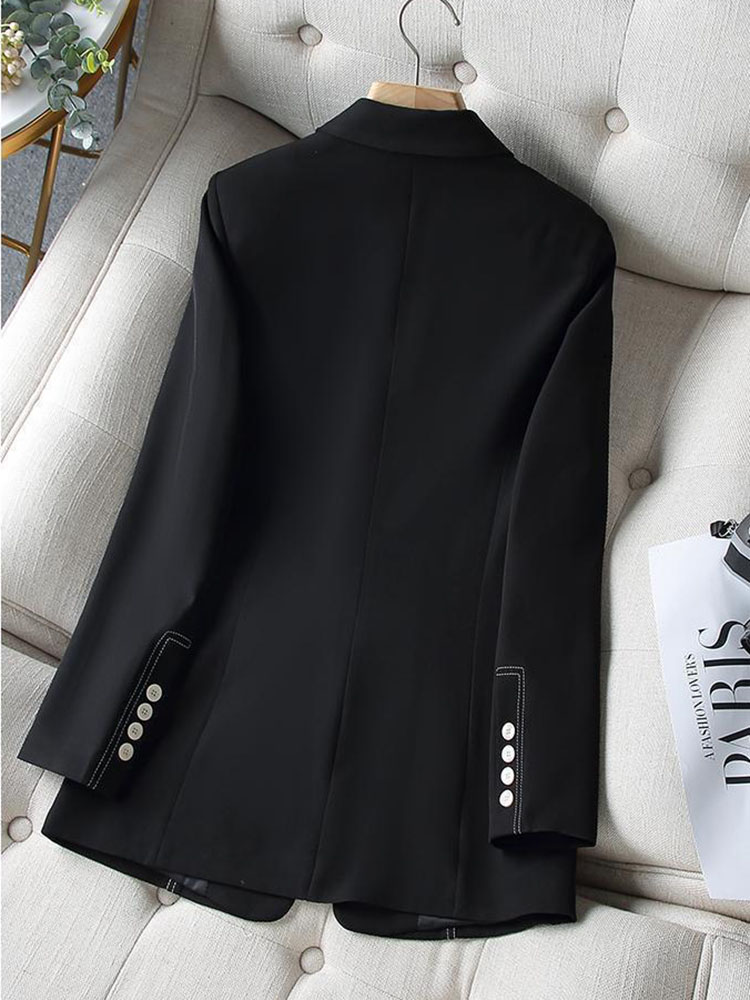 Neue modische Damen-Blazer in  – Women Formal Wear Black And White Bewertung und Preis