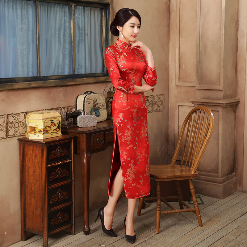 Rot Chinesische Braut Hochzeit – Formal Wear For Women Xl Bewertung und Preis