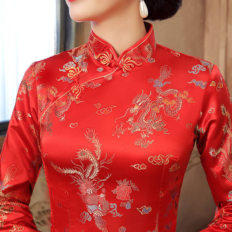 Rot Chinesische Braut Hochzeit – Formal Wear For Women Xl Bewertung und Preis