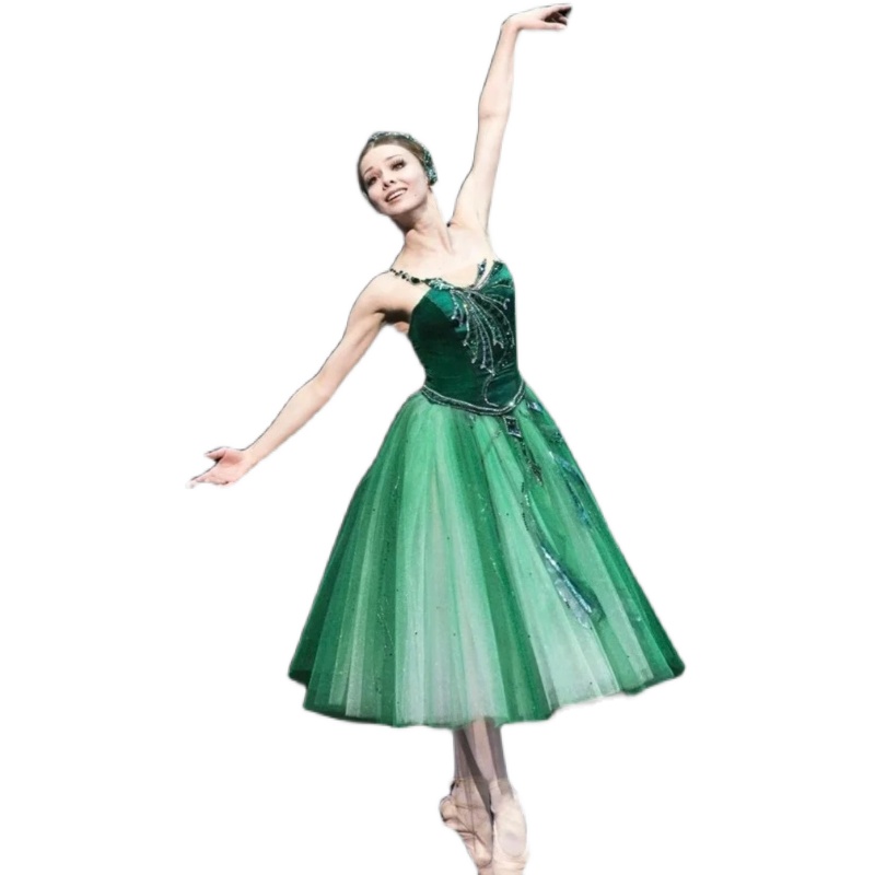 Kinder Ballett Rock Schwanense – Women'S Green Formal Wear Bewertung und Preis