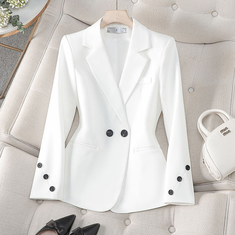 2023 neue Frühling Herbst Weiß – Women Formal Wear Black And White Bewertung und Preis