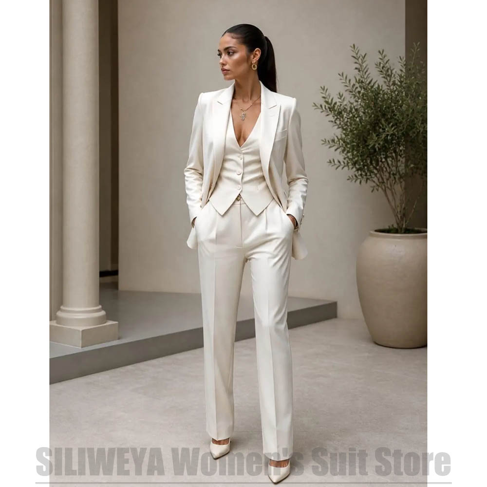 Damen 3-teiliges Anzug-Set, Bl – Women Formal Wear For Party Bewertung und Preis
