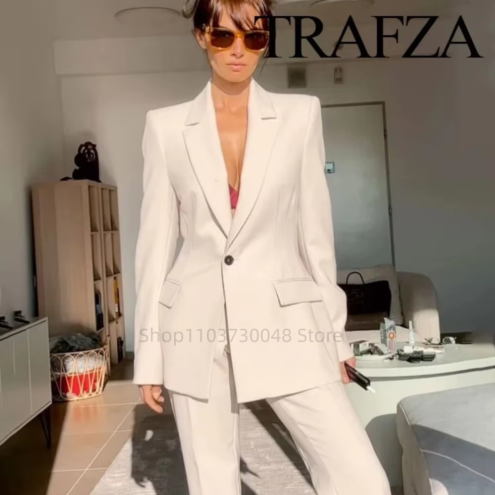 Modischer Büro-Damenanzug Blaz – Women Formal Wear Trousers Bewertung und Preis