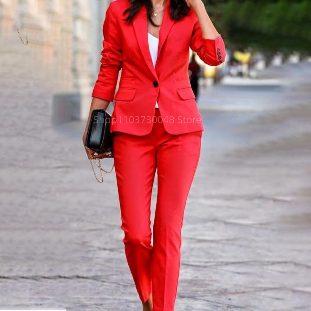 Modischer Büro-Damenanzug Blaz – Women Formal Wear Trousers Bewertung und Preis