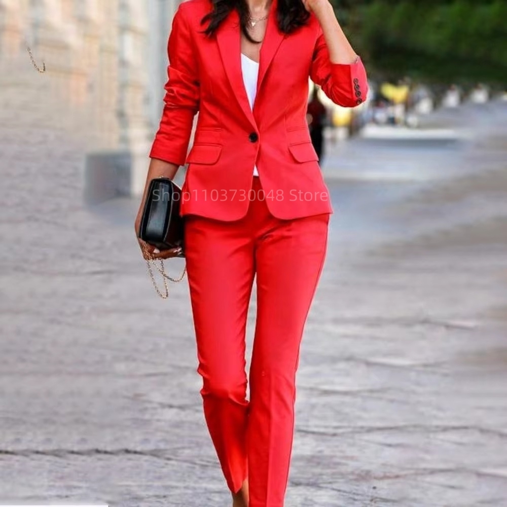 Modischer Büro-Damenanzug Blaz – Women Formal Wear Trousers Bewertung und Preis